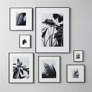 Image result for Black Picture Frames with White Matting