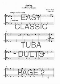 Image result for Easy Tuba Sheet Music