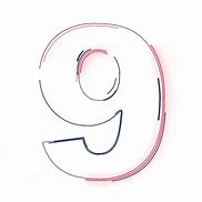 Image result for Animated Number 9