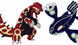 Image result for Groudon Kyogre Primal Shiny