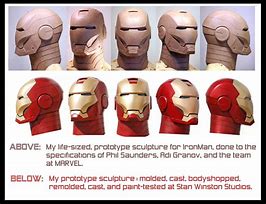 Image result for Iron Man Mask Side View