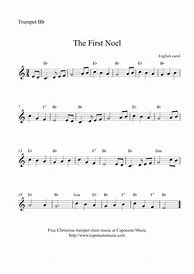 Image result for Trumpet Sheet Music