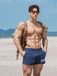 Image result for Korean Man ABS