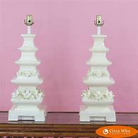 Image result for Pagoda Lamps Pair