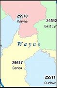 Image result for Wayne County WV Outline Map