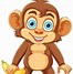 Image result for Orange Monkey Cartoon