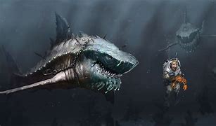 Image result for Megalodon Shark Wallpaper 4K