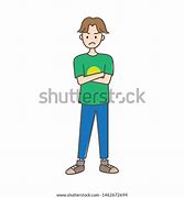 Image result for Angry Teenage Boy Arms Crossed Cartoon