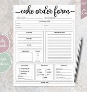 Image result for Cake Order Email Template