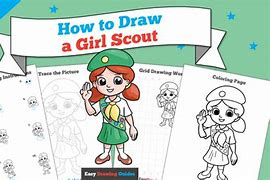 Image result for Girl Scout Drawing