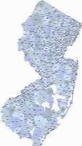 Image result for Map of NJ Suitable for Framing