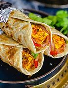 Image result for Butter Paneer Roll Image