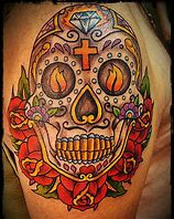 Image result for Sugar Skull Lovers Tattoos