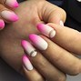 Image result for Green and Pink Powder Nails