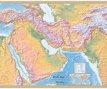 Image result for Arable Land Map Middle East