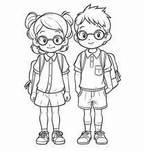 Image result for School Boy Outline