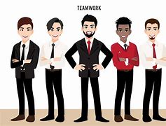 Image result for Business Team Half Body Cartoon