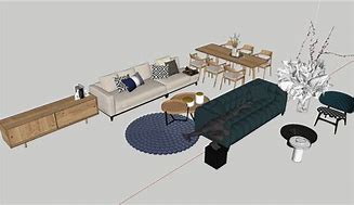 Image result for Furniture Architecture Dimensions SketchUp