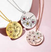 Image result for Mother's Birthstone Necklace