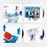 Image result for Radiohead OK Computer Vinyl Cover