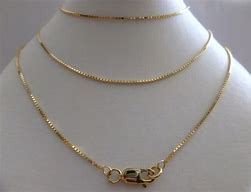 Image result for Gold Box Chains for Women