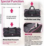 Image result for Travel Dance Bag with Rack