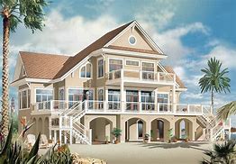 Image result for Florida Beach House Plans