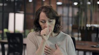 Image result for Old Lady Coughing