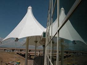 Image result for Denver Airport Canopy