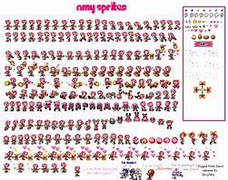 Image result for Fat Amy Rose Sprites