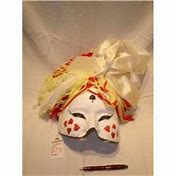 Image result for Paper Mache Clown Mask