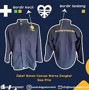 Image result for Contoh Jaket Kulit Bordir