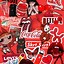 Image result for Aesthetic Red Notes