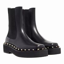 Image result for Valentino Black Boots Platform