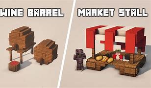 Image result for Medival Minecraft Market Stall