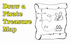 Image result for Pirate Map Drawing