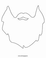 Image result for Beard Outline