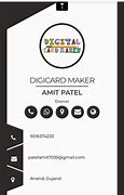 Image result for Digital Business Visiting Card Vcard