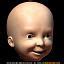 Image result for Baby Head 3D Model