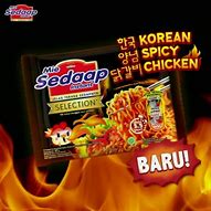 Image result for Korean Spicy Chicken Mie Sedap