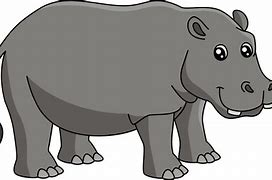 Image result for Vector Illustration Cartoon Hippo