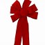 Image result for Big Wreath White Lights Red Velvet Bow