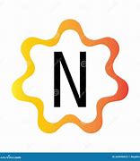 Image result for Orange Letter N