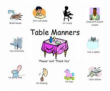 Image result for British Table Manners