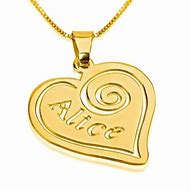 Image result for Heart Name Necklace