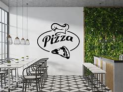 Image result for Pizza Wall Decal