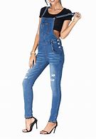 Image result for Loose Denim Overalls