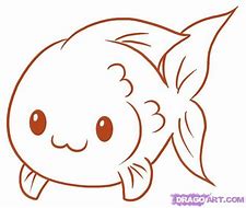 Image result for Fish Face Drawing