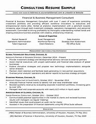 Image result for consulting resume