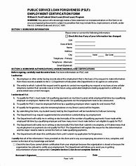 Image result for Blank Loan Forgiveness Form